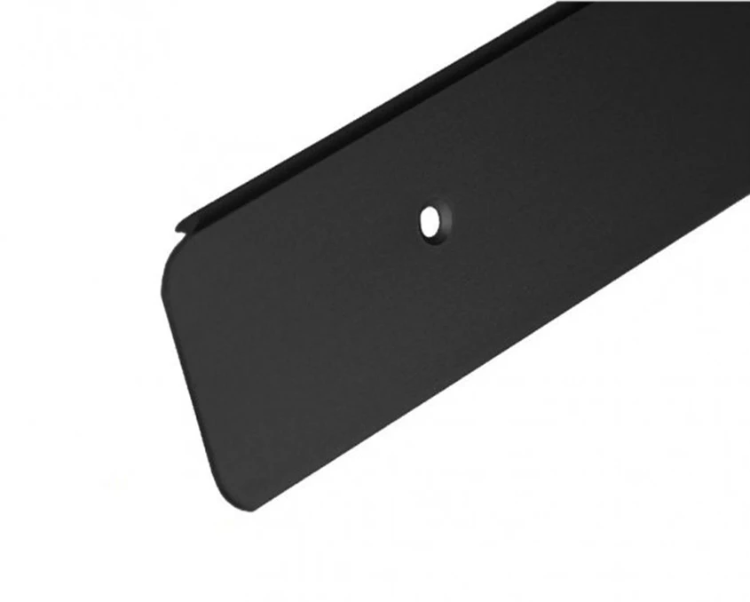 Профіль-заглушка для стільниць ліва КМ 38мм R3 Чорний