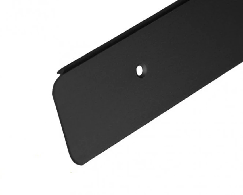 Профіль-заглушка для стільниць права КМ 38мм R3 Чорний