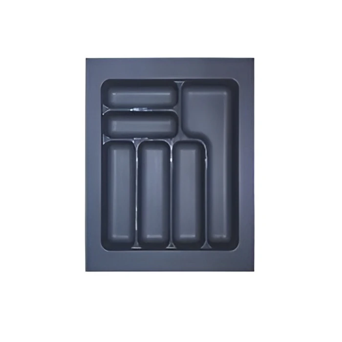 Лоток для столового приладдя Starax 450 мм S-2284-G Сірий