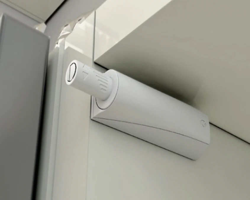 Кріплення для виштовхувача Italiana Ferramenta PUSH TECH 37мм Сірий - 3