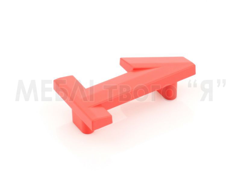 Мебельная ручка Poliplast РП-1 Красный глянец