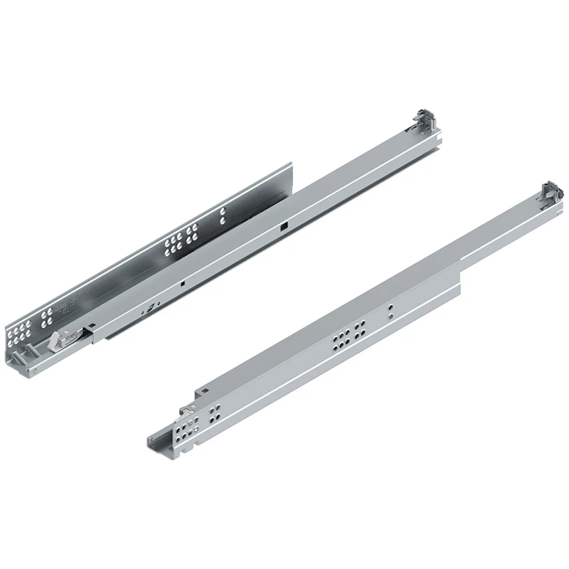 Напрямні Blum TANDEM L-600мм повного висування з доводчиком 30кг 17-19мм Цинк
