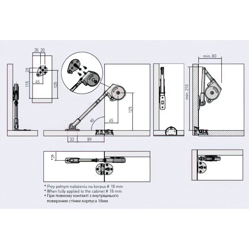 Ліфт масляний GTV PD-MDLIFT-P1-D VIM Коротке плече - 2