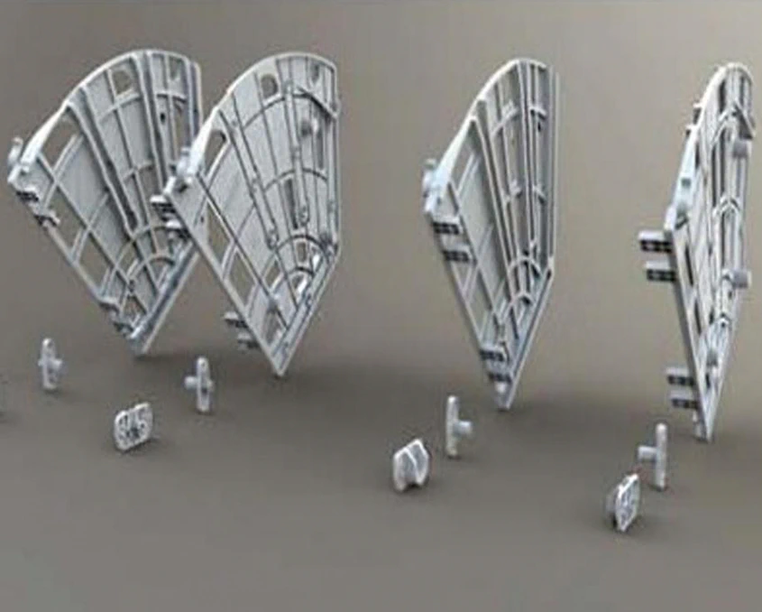 Полка для обуви Mesan 107-01-08-309 Shocab трехсекционная Антрацит