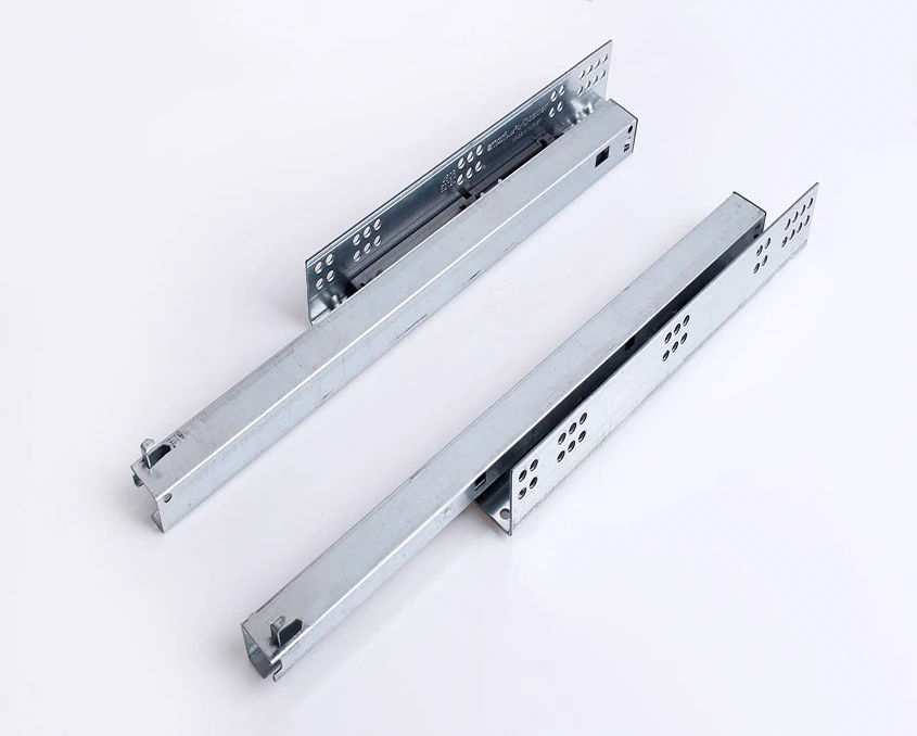 Напрямні Samet SmartSlide прихованого монтажу Soft-Close 127240236  L-500 мм Сірий