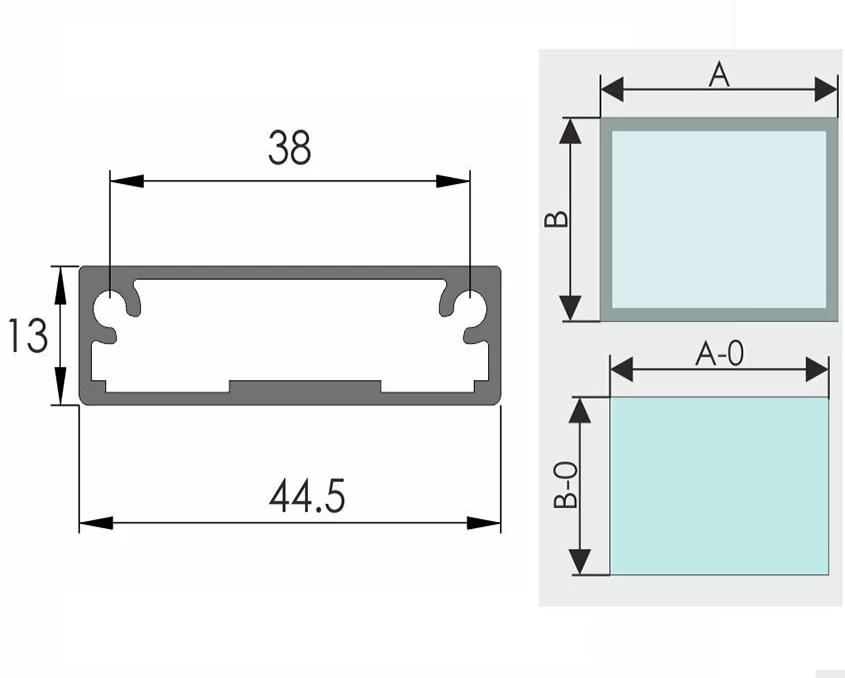 Профиль алюминиевый Выбор рамочный М7 L=5,95м Коньяк - 2