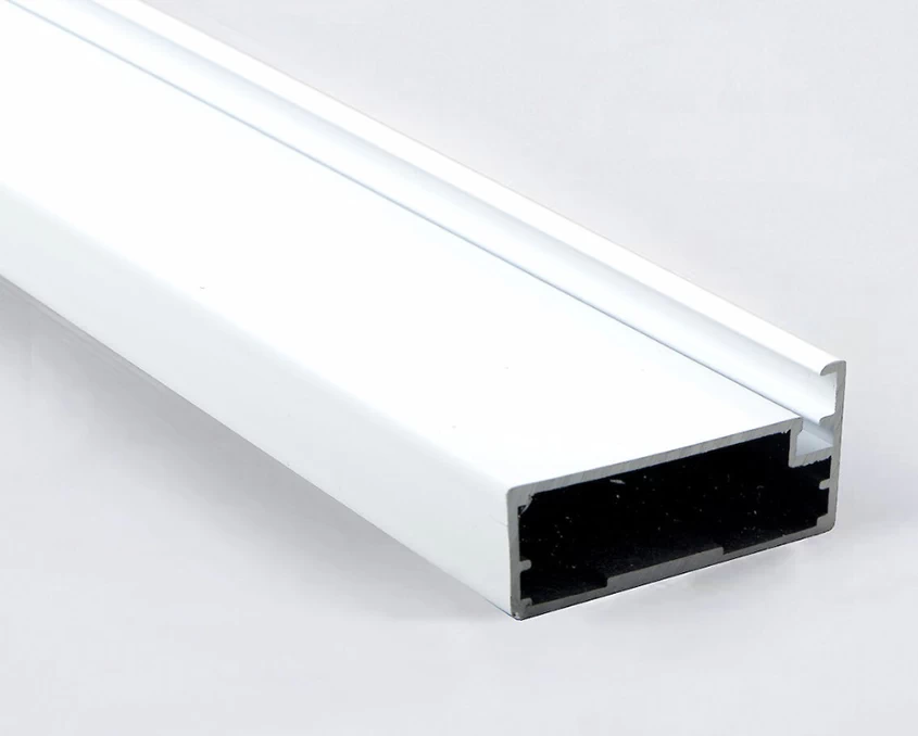 Профиль алюминиевый Выбор рамочный М21 L= 5950 мм Белый