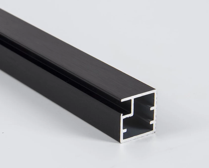 Профиль алюминиевый Выбор рамочный Профиль М1 5,95м Черный BRUSH