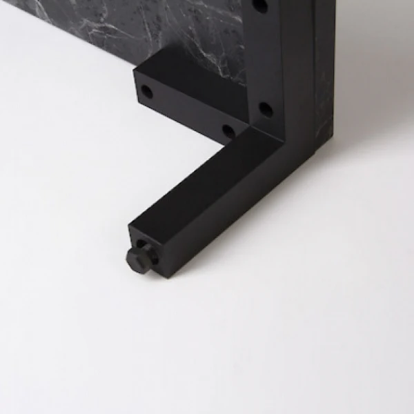 Ніжка меблева пластикова Poliplast НП-9 Н-120мм Чорна - 3