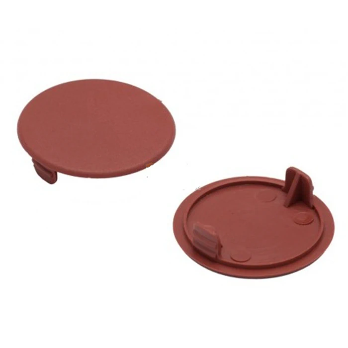 Заглушка отвору DC пластикова  d-35 мм Коричнева