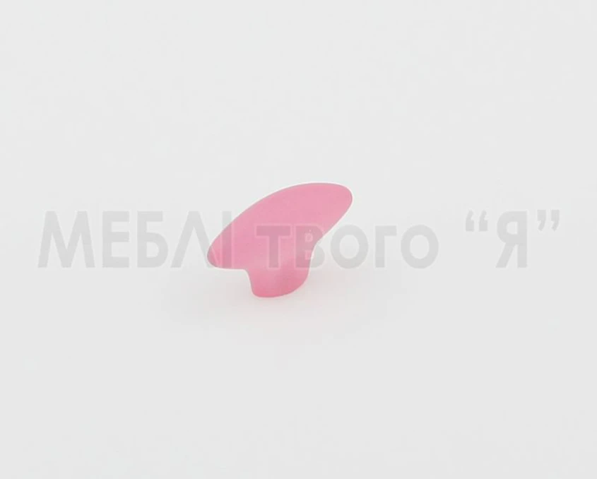 Меблева ручка Poliplast РП-20 Рожевий прозорий