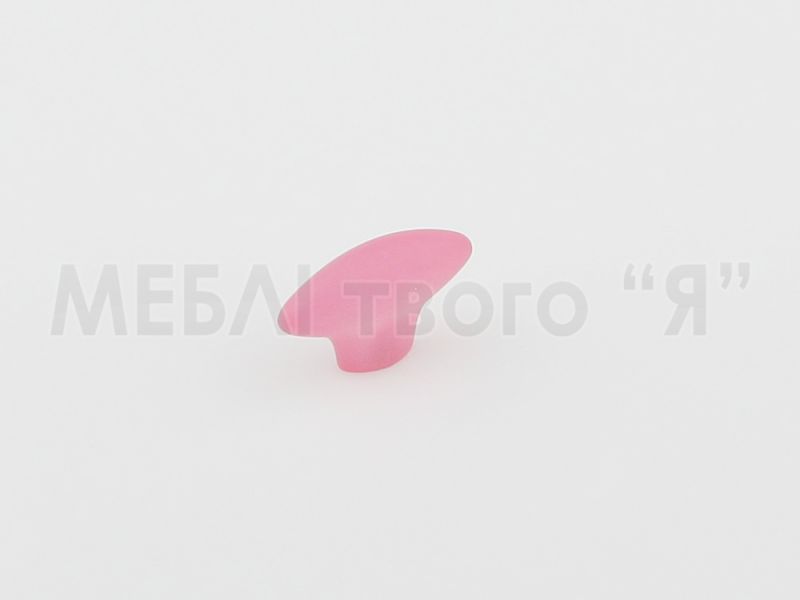 Мебельная ручка Poliplast РП-20 Розовый прозрачный