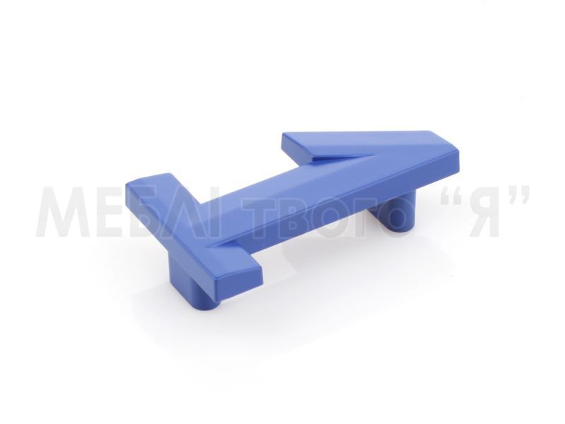 Мебельная ручка Poliplast РП-1 Синий глянец