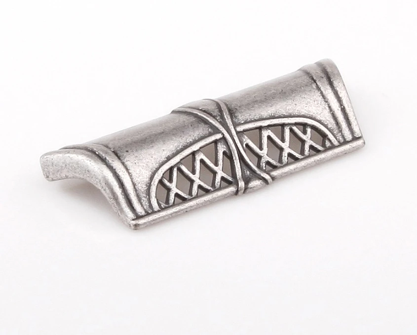 Мебельная ручка Giusti РГ 232 Старое серебро