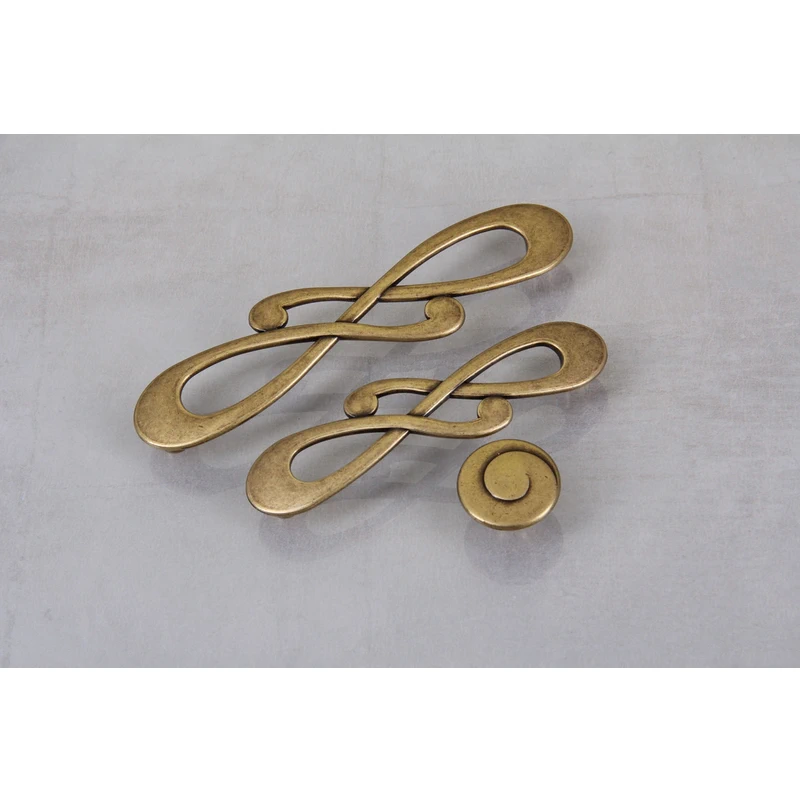 Мебельная ручка Giusti РГ 297 Старое золото - 3