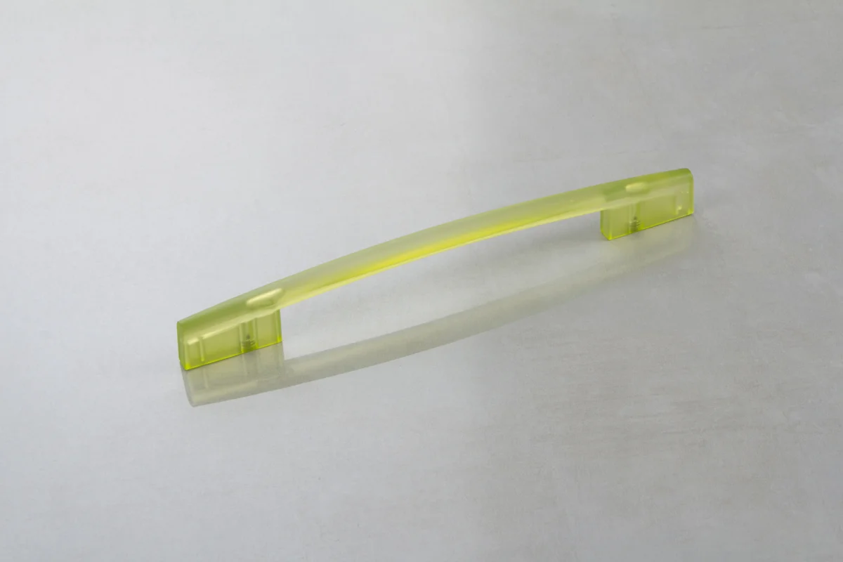 Мебельная ручка Poliplast РП-19/192 Зеленый прозрачный