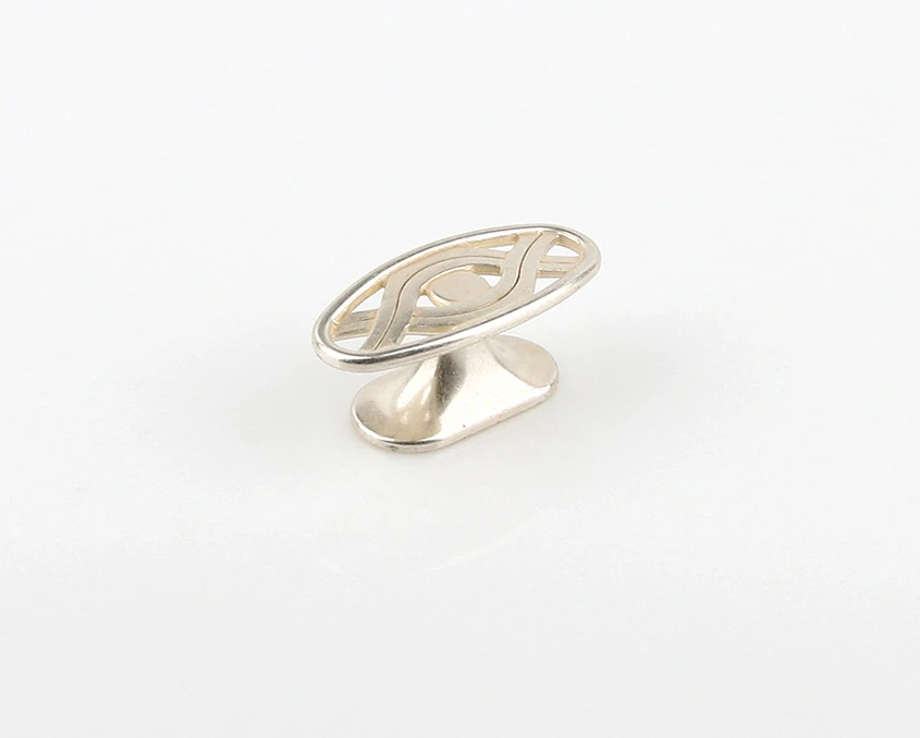 Мебельная ручка Giusti РГ 280 Серебро венецианское