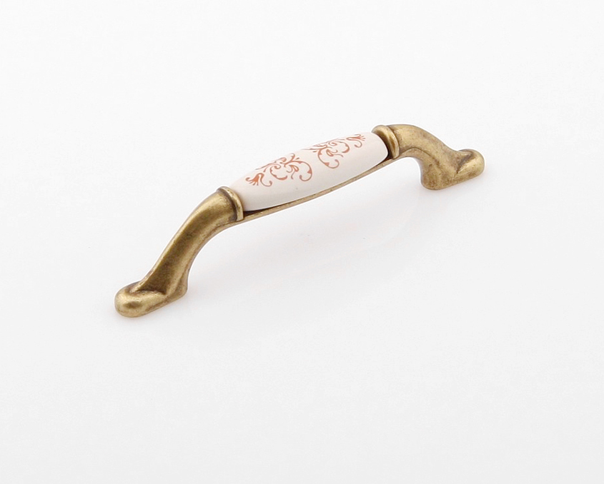 Мебельная ручка Giusti РГ 12 Старое золото/Слоновая кость