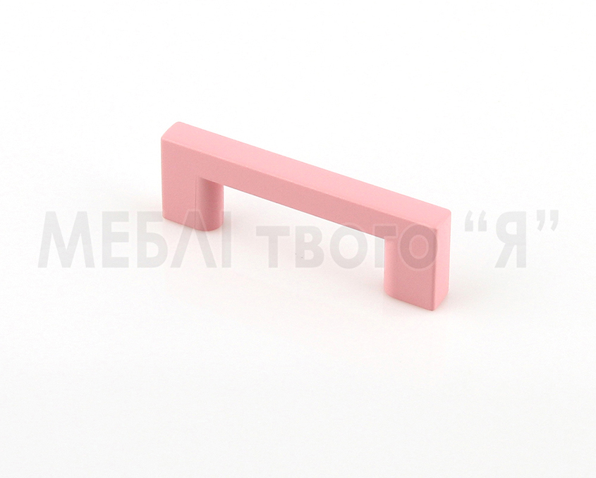 Мебельная ручка Poliplast РП-22/64 Розовый светлый матовый