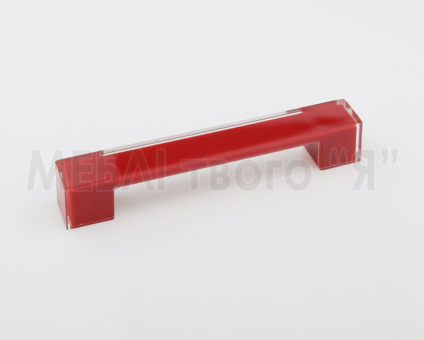 Мебельная ручка Poliplast РП-31 Красный