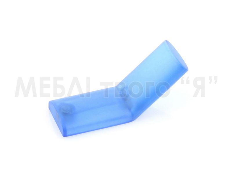 Мебельная ручка Poliplast РП-21 Синий прозрачный