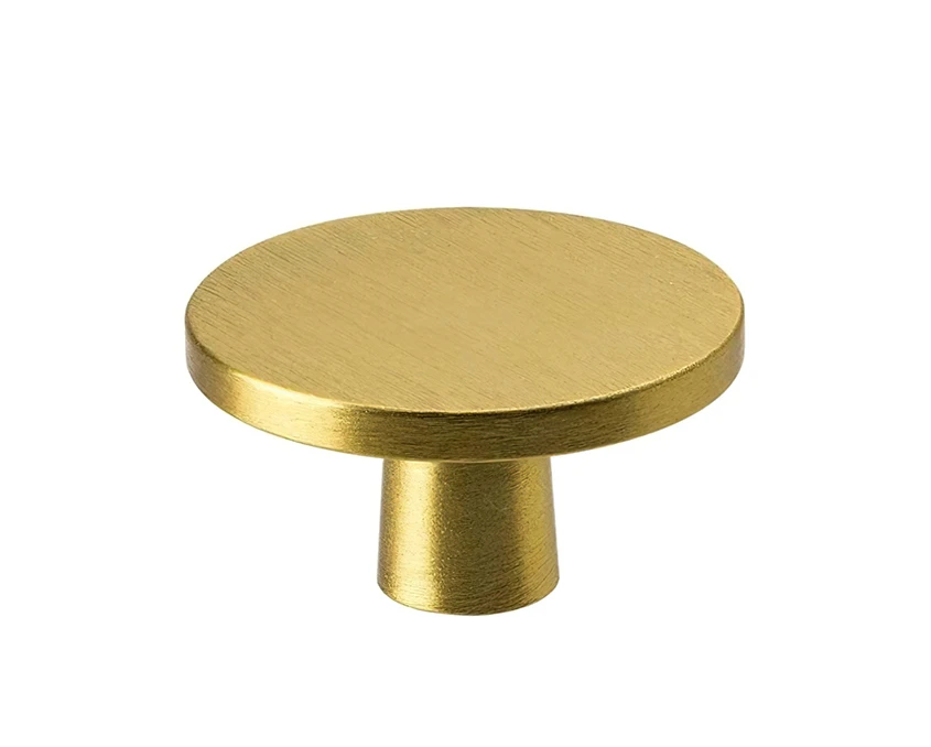 Мебельная ручка металлическая Beslag Design PLATO 370206-11 Латунь матовая