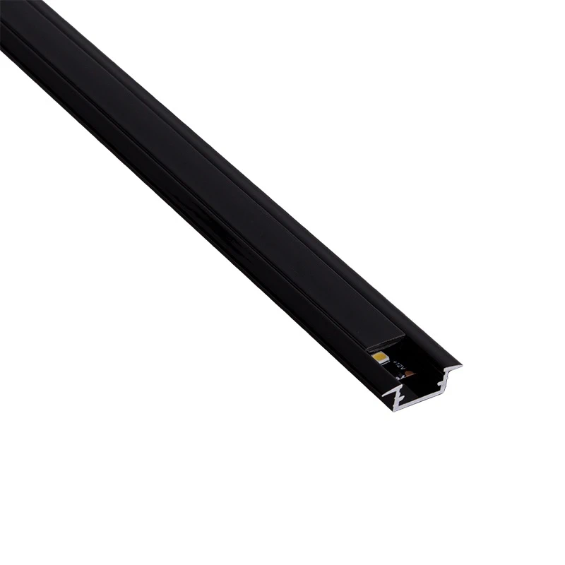 Профиль для LED ленты врезной Design Light 2000мм Черный/Черный