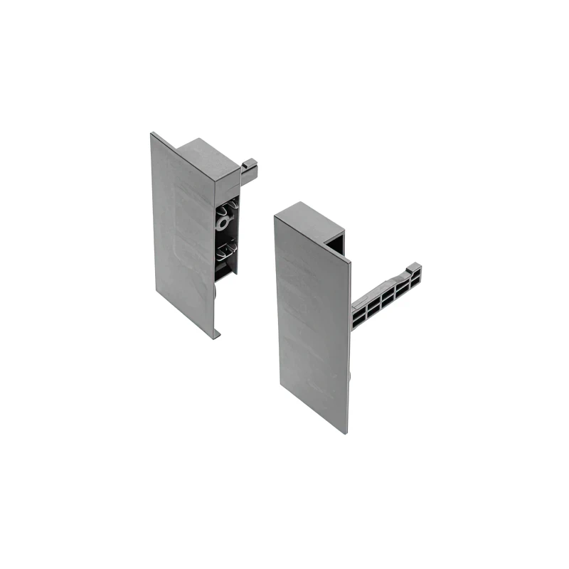 З'єднувач фасаду GTV MODERN BOX для внутрішньої шухляди  низький Н-84мм PB-D-WEWMOCA-KW-10 Сірий - 2