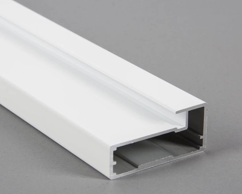 Профиль алюминиевый Выбор рамочный М4 L=5,95м Белый