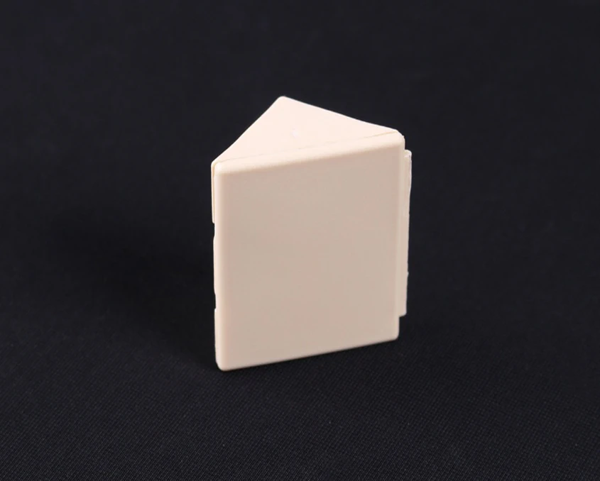 Кріпильний кутик Mesan пластиковий великий 102-07-02-307 Груша