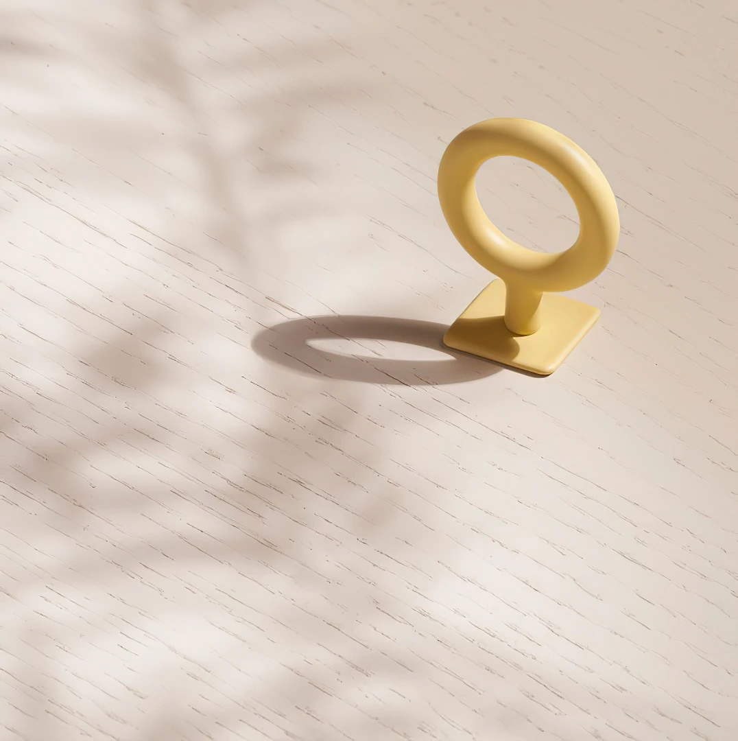 Мебельная ручка Beslag Design Toniton 401024-11 Желтая