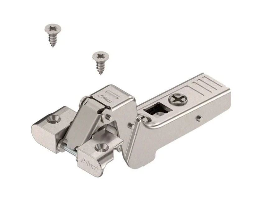 Петля Blum вкладная для алюминиевых рам 95⁰ 71T970A MB V50 NI Никель