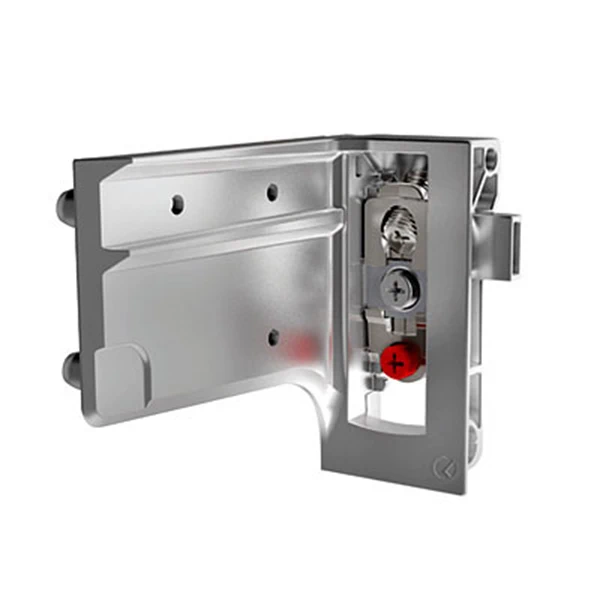 Подвес регулируемый под запрессовку для тяжелых тумб Italiana Ferramenta Libra H7 Левый