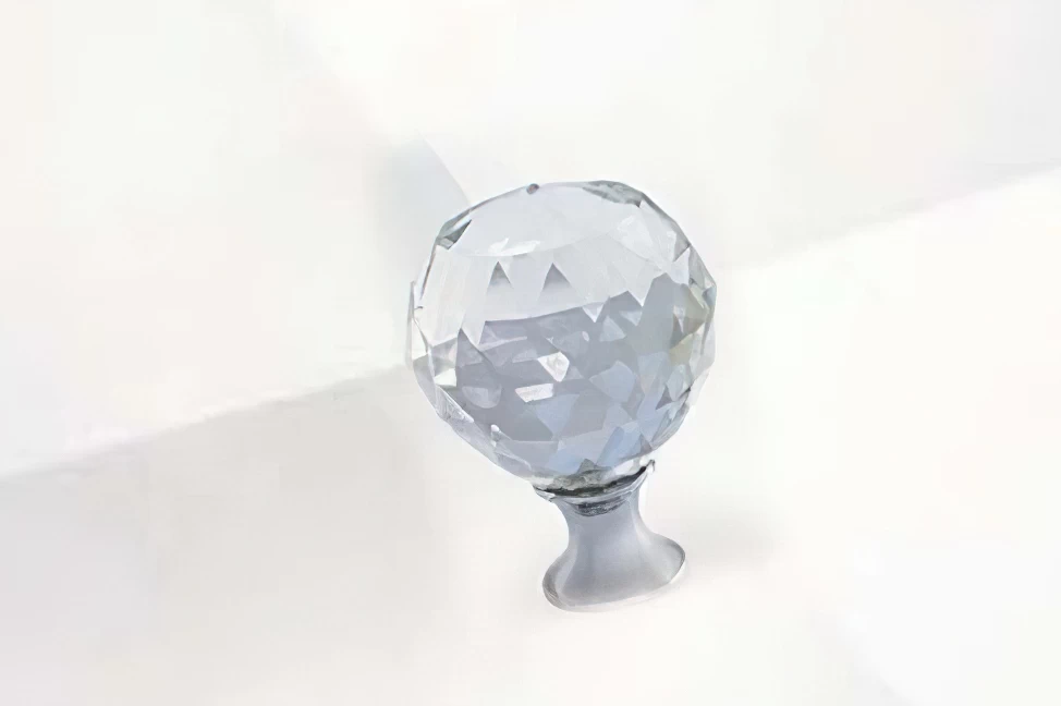 Меблева ручка GTV GZ-CRPA30-03 Crystal Palace CRPA d 30 Золото/Скло