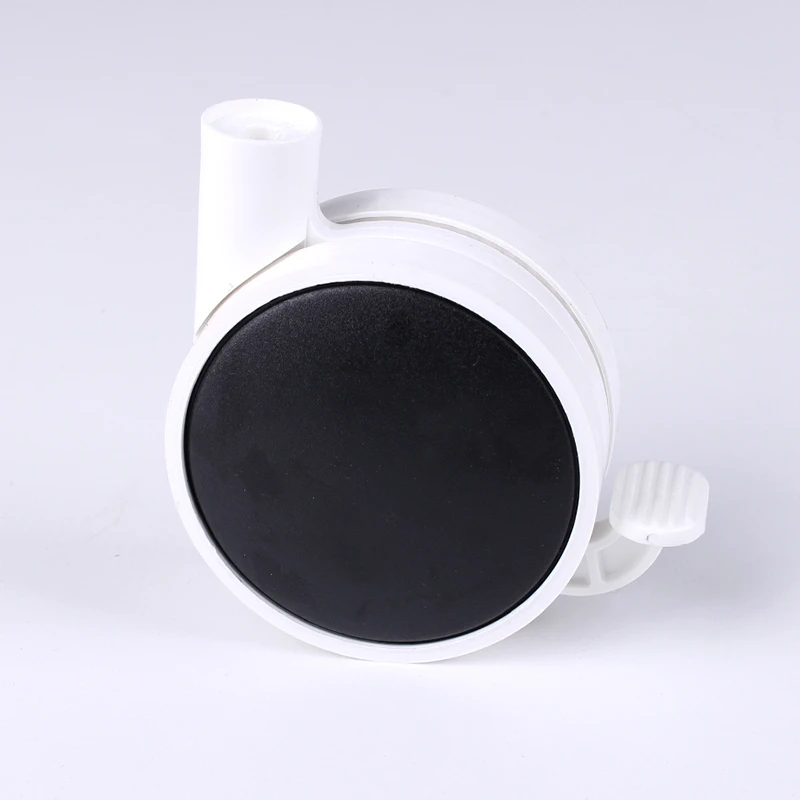 Ролик мебельный OgTM FORMULA 40 NYLON 2.1 D-40мм Белый/Зеленый