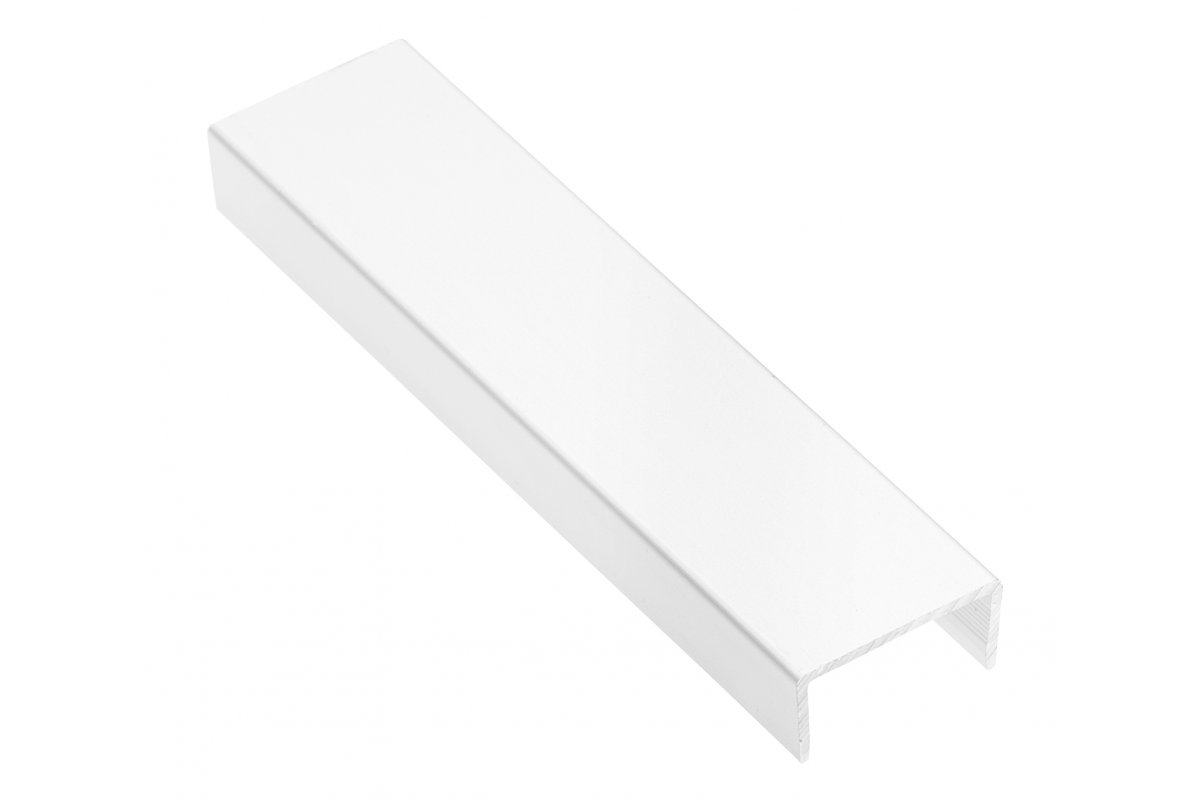 Профиль алюминиевый GTV A-C18-300-10   Планка С 18 мм 3000 мм белый