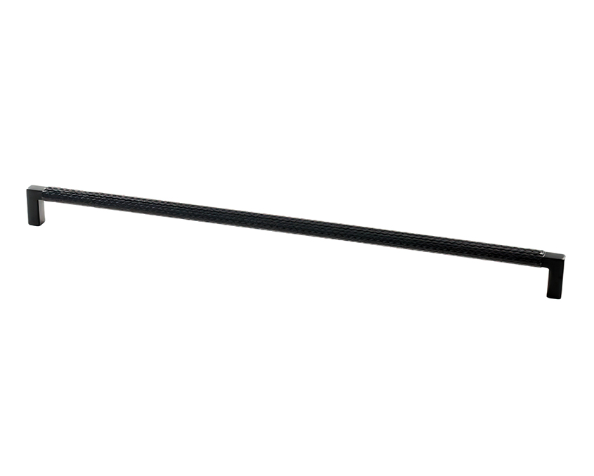 Мебельная ручка металлическая Beslag Design TRACK 345785-11 Черная матовая
