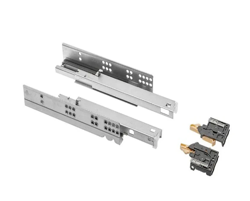 Напрямні GTV Modern slide прихованого монтажу L-300 мм  для ДСП 16 мм PB-0SHX-300-A Цинк