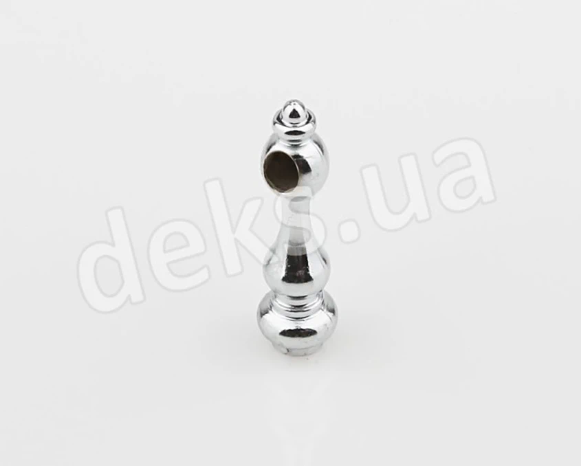Заглушка декоративна DC під гвинт для прутика d6 Хром