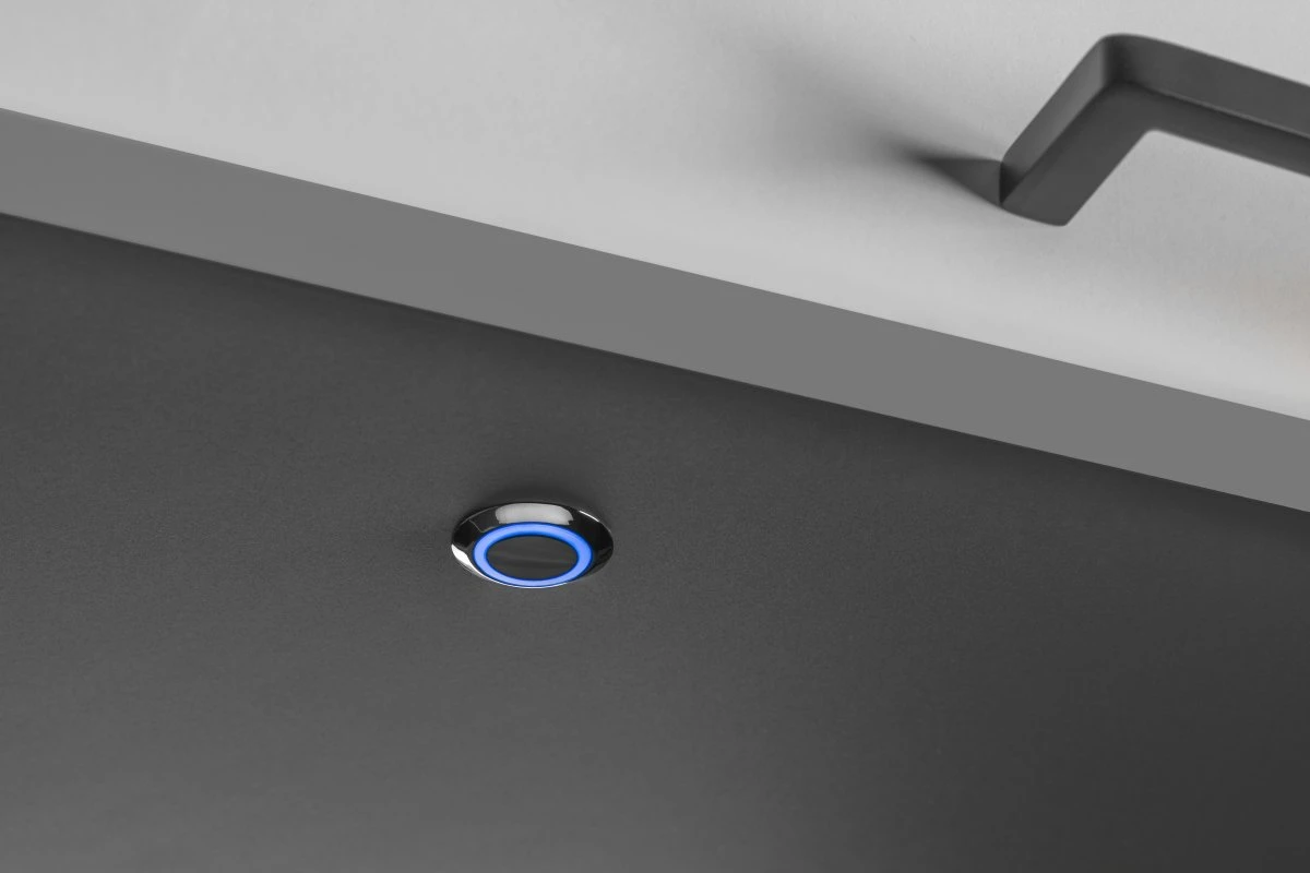 Сенсорный выключатель GTV AE-WBEZD-NB с функцией регулировки и памяти Хром - 2