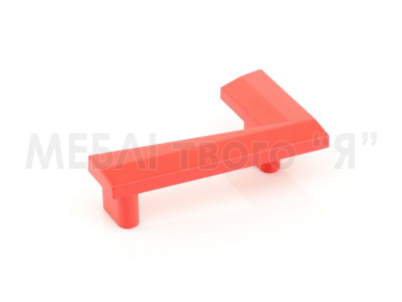 Мебельная ручка Poliplast РП-7 Красный глянец