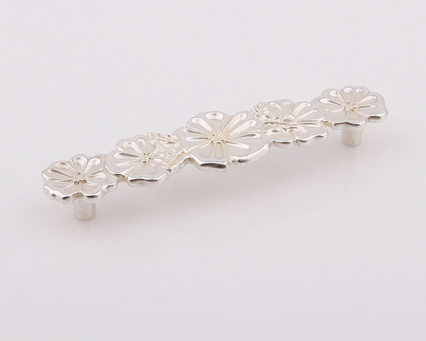 Мебельная ручка Giusti РГ 348 Серебро венецианское