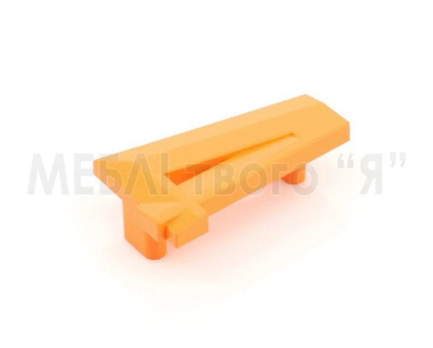 Меблева ручка Poliplast РП-4 Помаранчевий глянець
