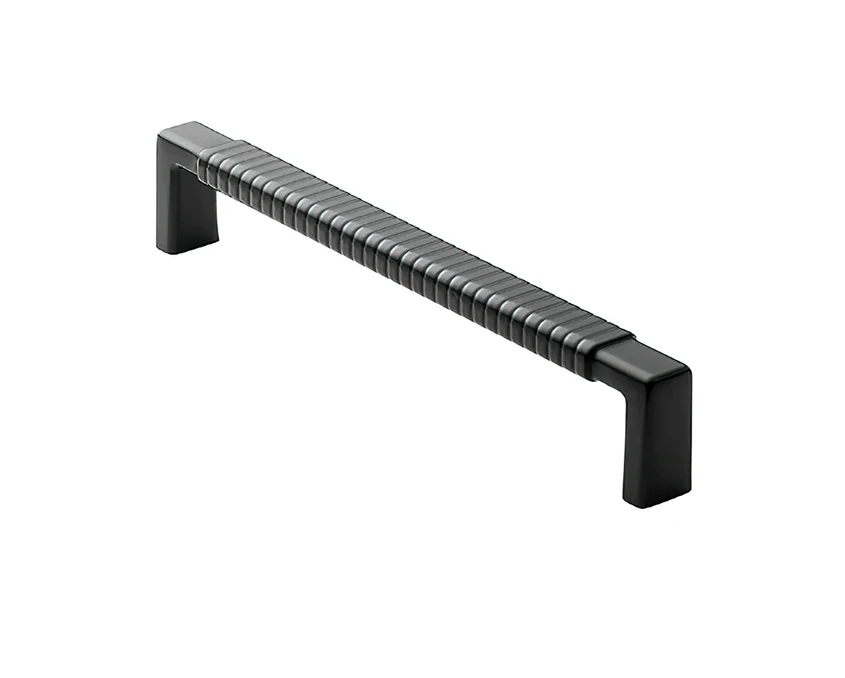 Меблева ручка металева Beslag Design RATTAN 352011-11 Чорна матова