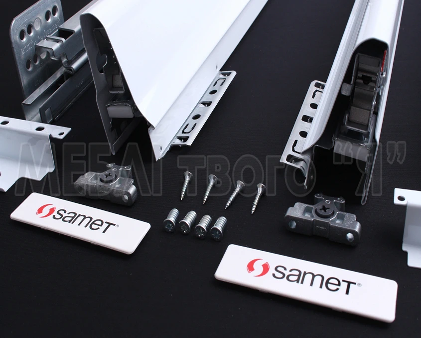 Напрямні Samet SmartBox 127139261 99/500мм Білий