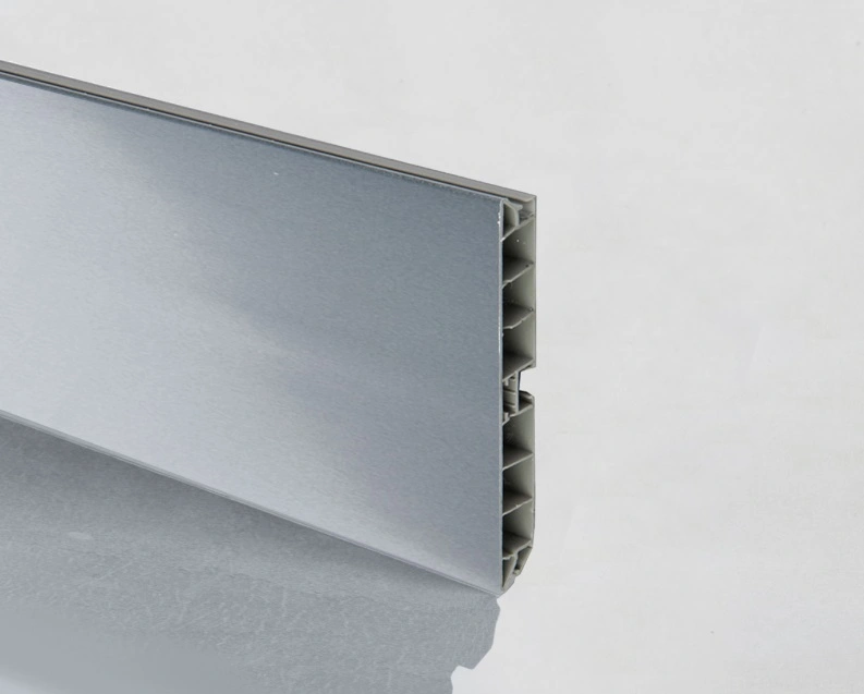 Цоколь Scilm алюминиевый гладкий H-150 мм Алюминий