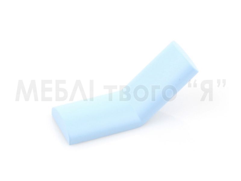 Мебельная ручка Poliplast РП-21 Голубой матовый