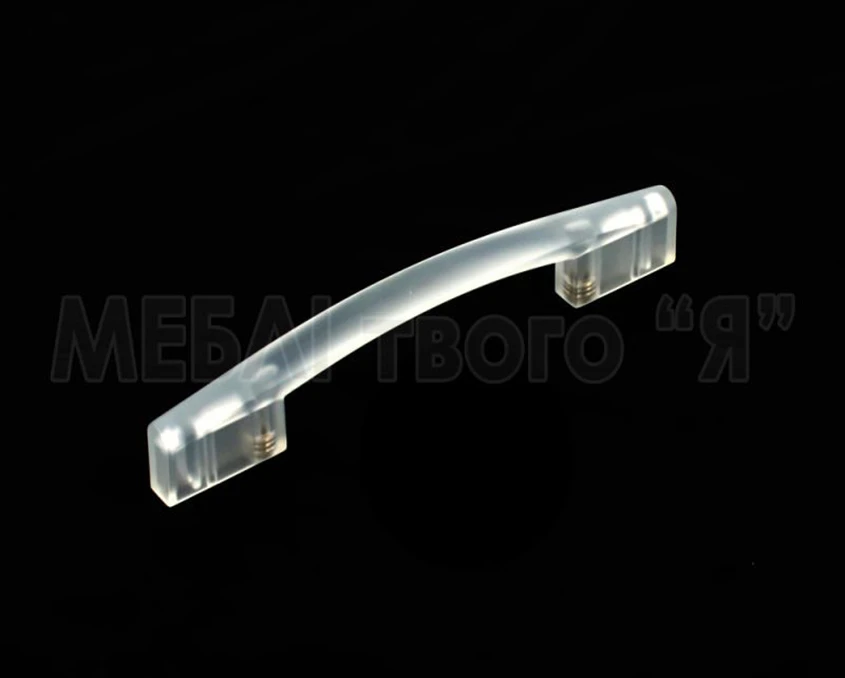 Мебельная ручка Poliplast РП-19/160 Белый прозрачный