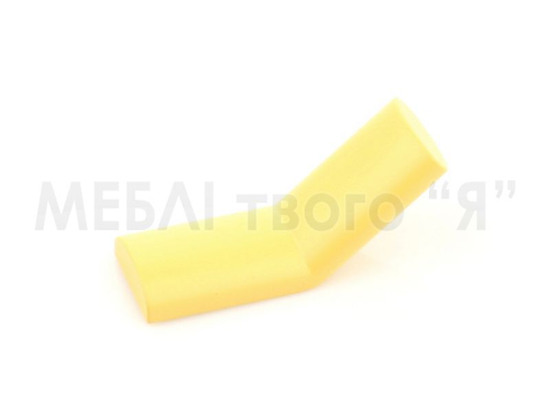 Меблева ручка Poliplast РП-21 Жовтий матовий