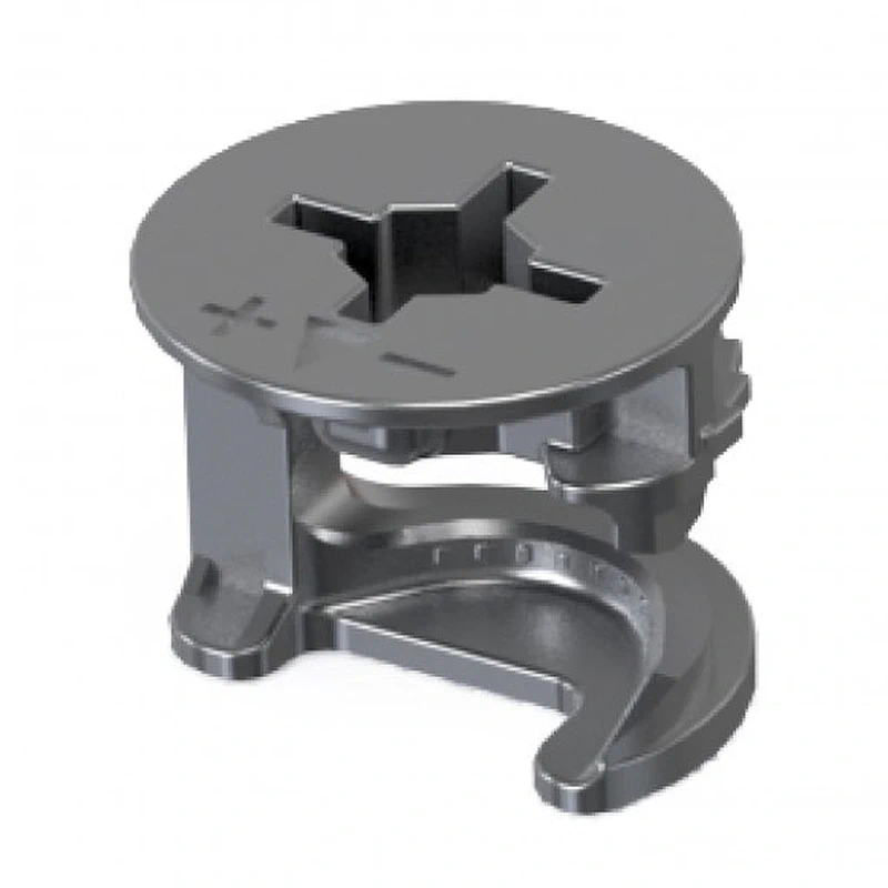 Корпус стяжки Mesan Minifix 102-01-04-413 під ДСП 16 мм Цинк